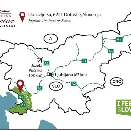 Apartma Tavcar Dutovlje